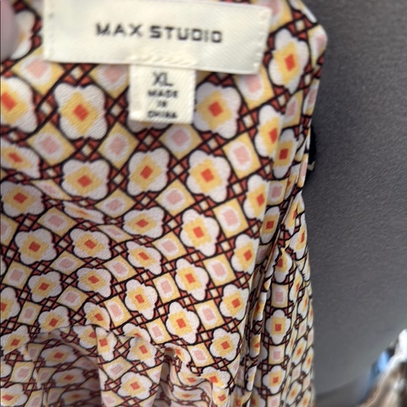 MaxMara Cream Wrap Blouse Long Sleeve - Picture 4 of 4